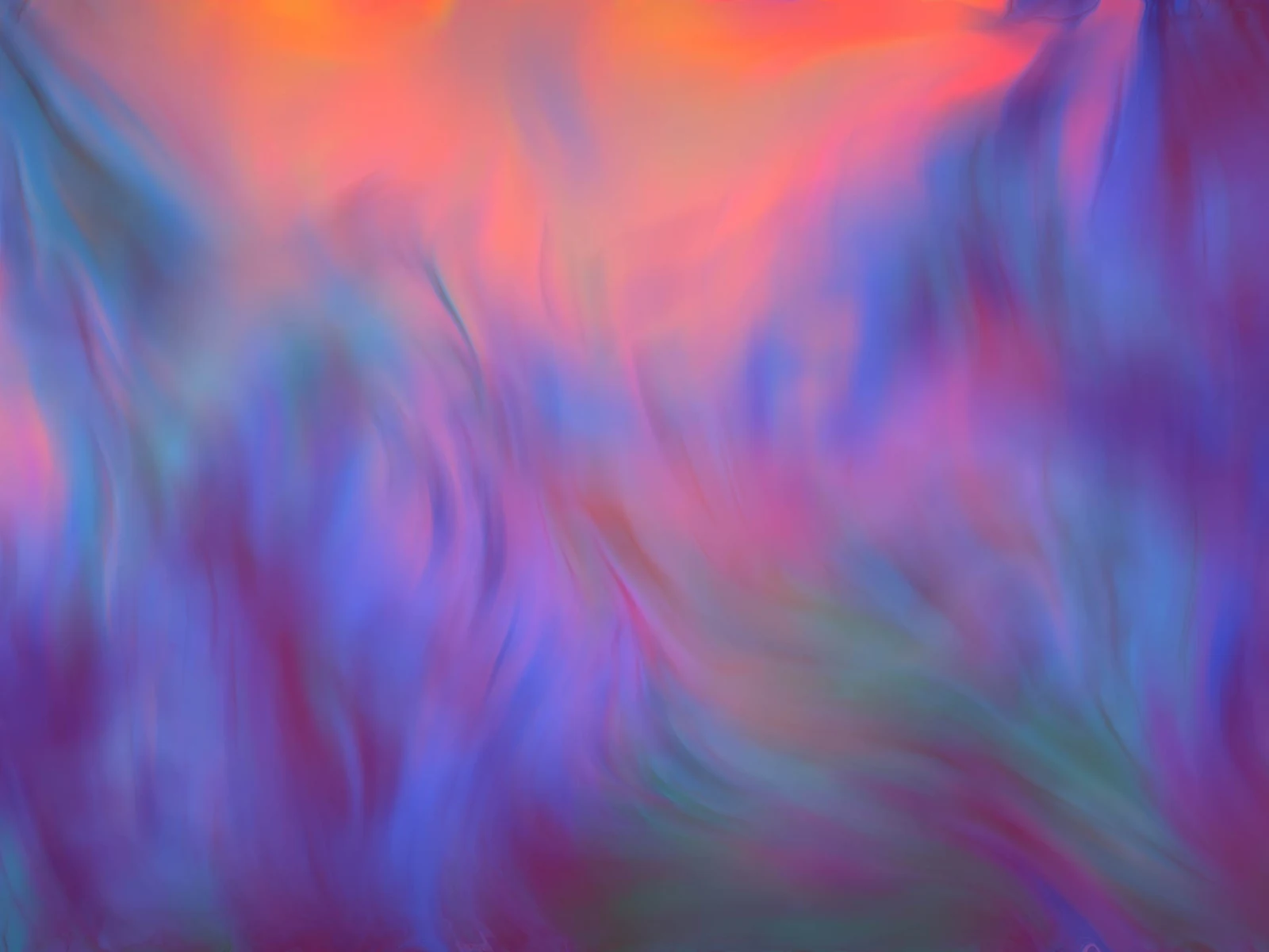 A detail showing the painterly watercolour finish